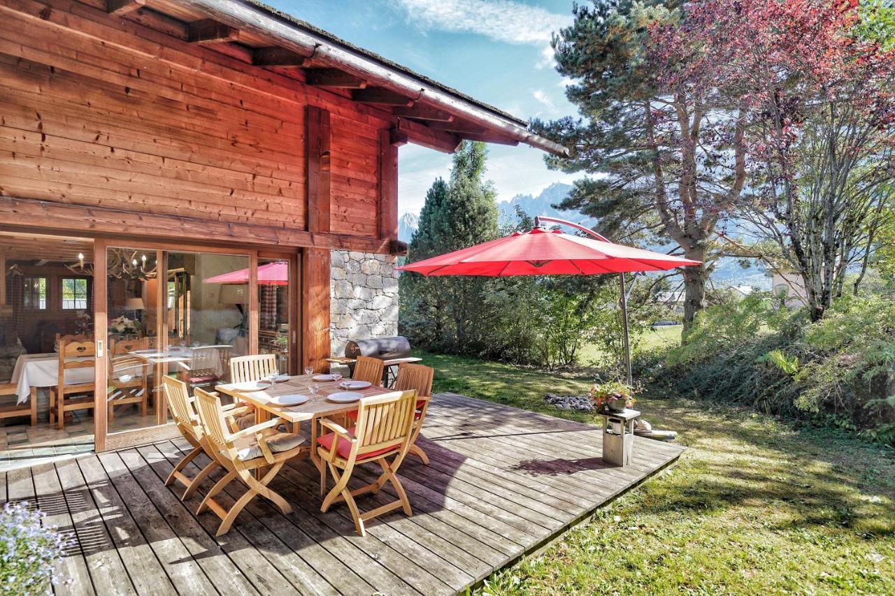 Thendia Montblanc Villa Les Houches Ngoại thất bức ảnh