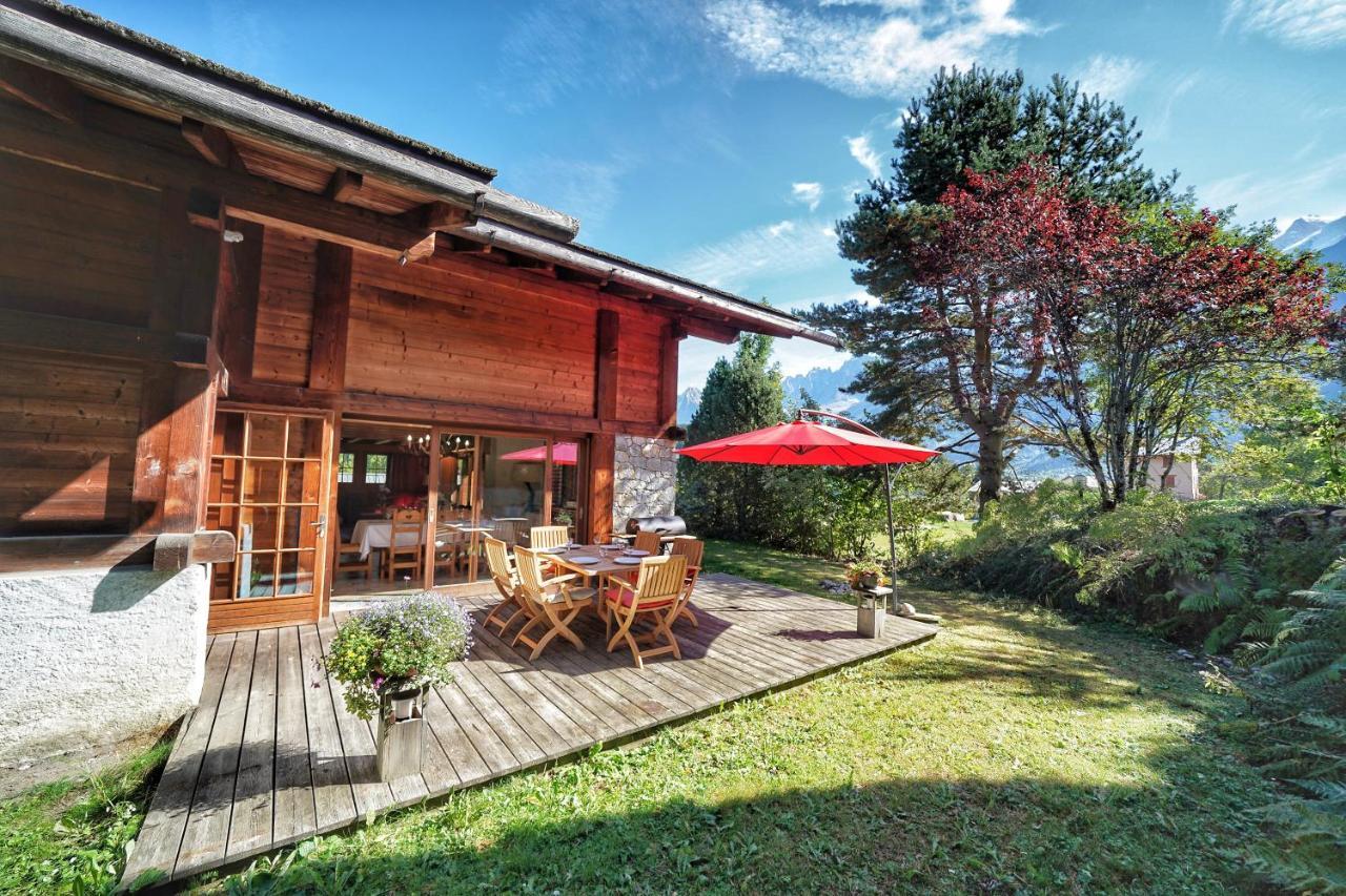 Thendia Montblanc Villa Les Houches Ngoại thất bức ảnh